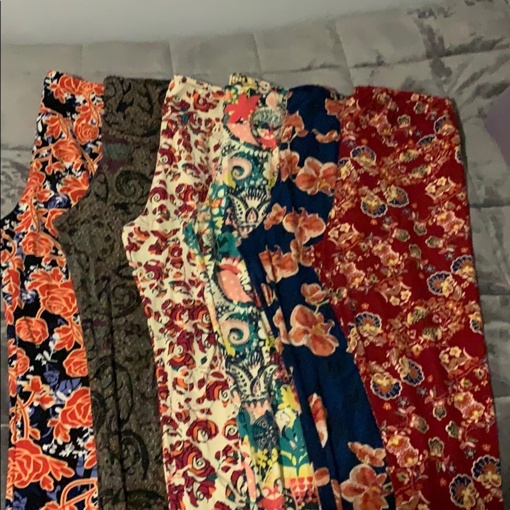 6 pairs of LulaRoe leggings